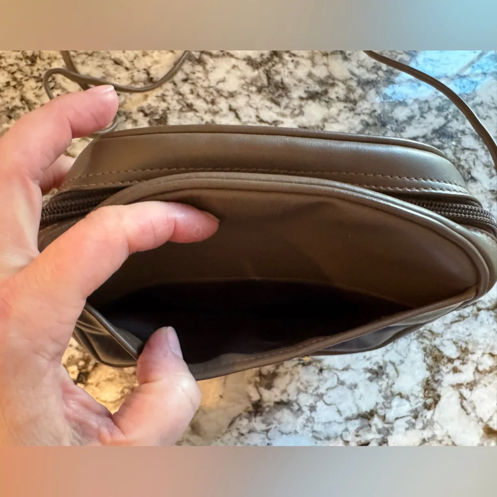 Valentino Vintage Brown Crossbody Bag